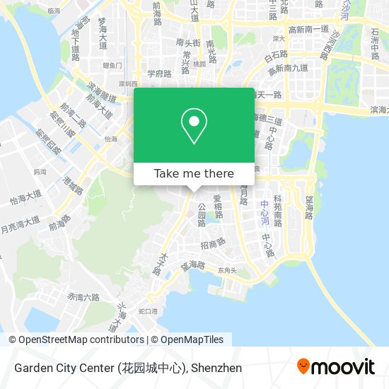 Garden City Center (花园城中心) map