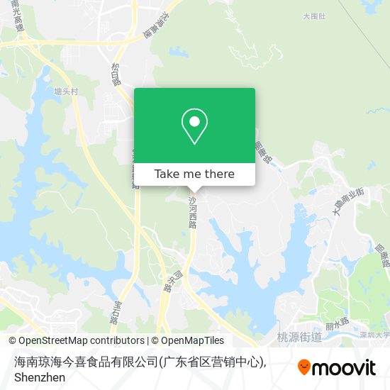 海南琼海今喜食品有限公司(广东省区营销中心) map