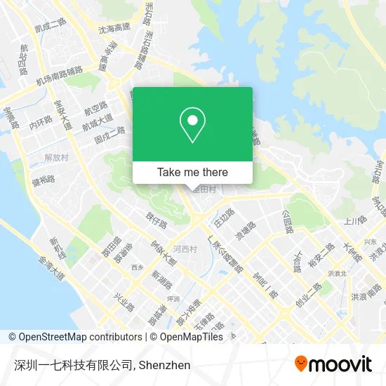 深圳一七科技有限公司 map
