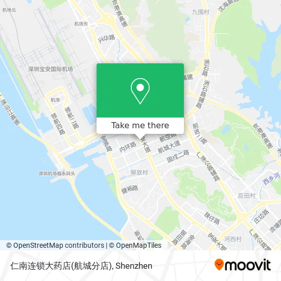 仁南连锁大药店(航城分店) map