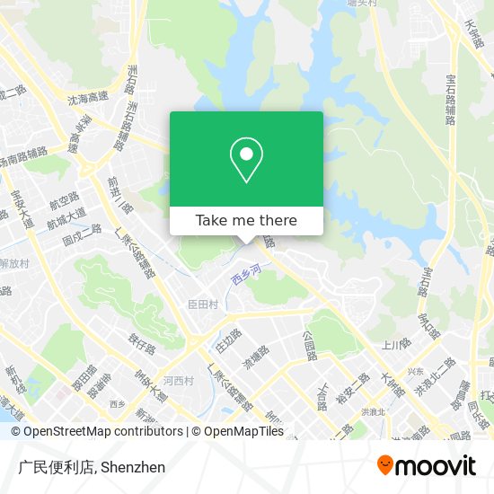 广民便利店 map