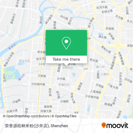 荣香源桂林米粉(沙井店) map