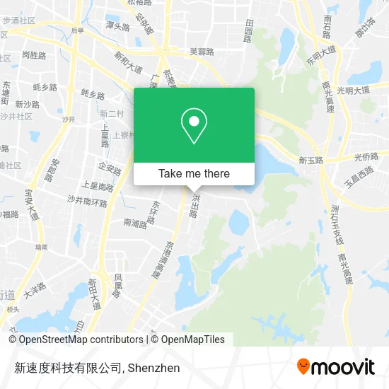 新速度科技有限公司 map