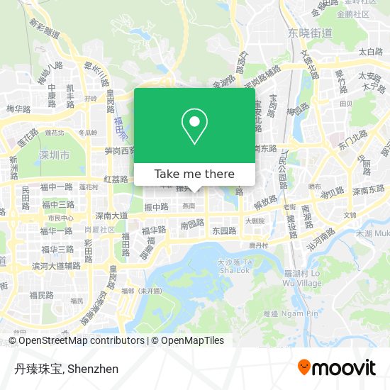 丹臻珠宝 map