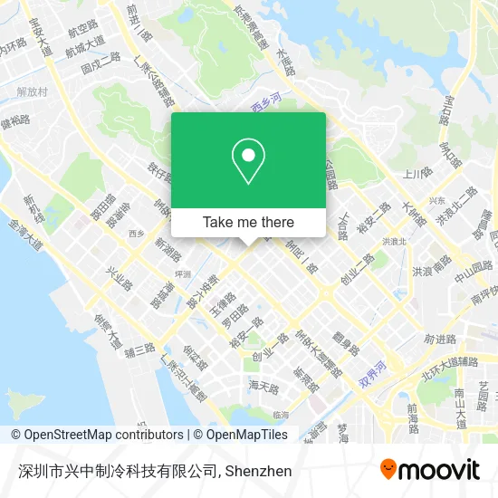 深圳市兴中制冷科技有限公司 map