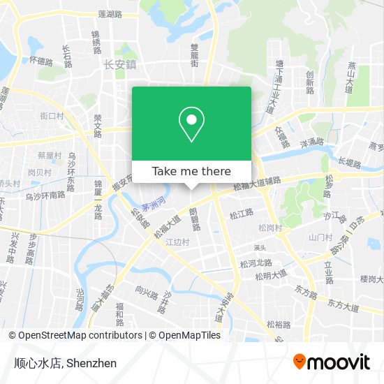 顺心水店 map