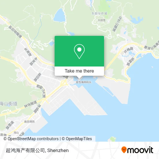 超鸿海产有限公司 map