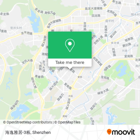 海逸雅居-3栋 map