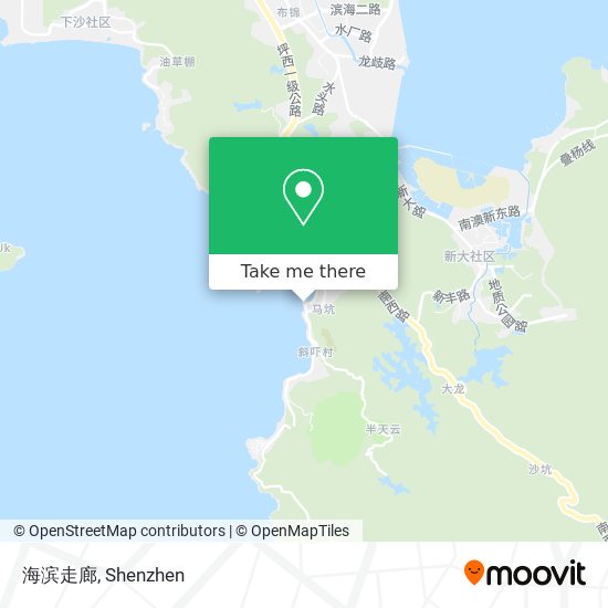 海滨走廊 map