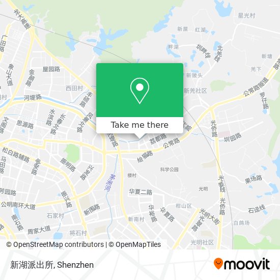 新湖派出所 map