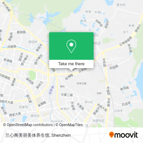 兰心阁美容美体养生馆 map