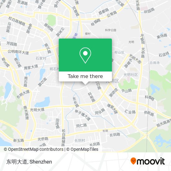 东明大道 map