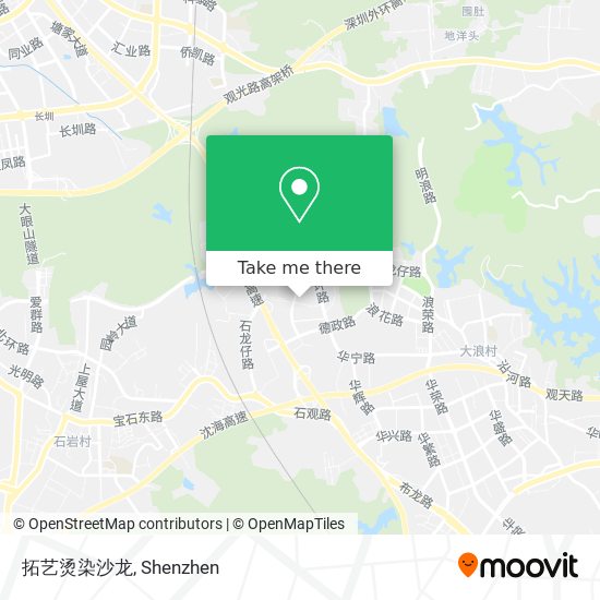 拓艺烫染沙龙 map