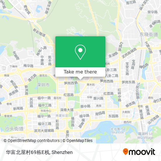 华富北屋村69栋E栈 map