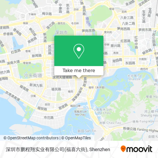 深圳市鹏程翔实业有限公司(福喜六街) map