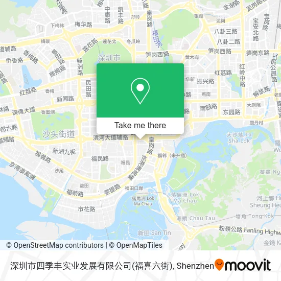 深圳市四季丰实业发展有限公司(福喜六街) map
