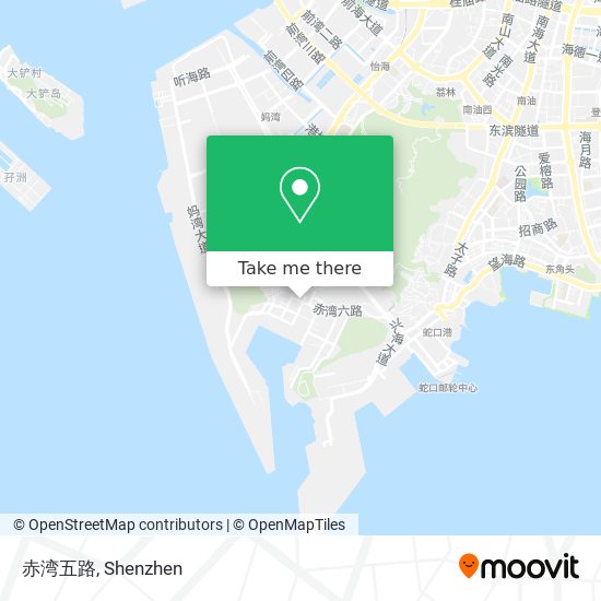 赤湾五路 map
