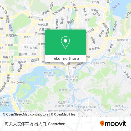 海关大院停车场-出入口 map