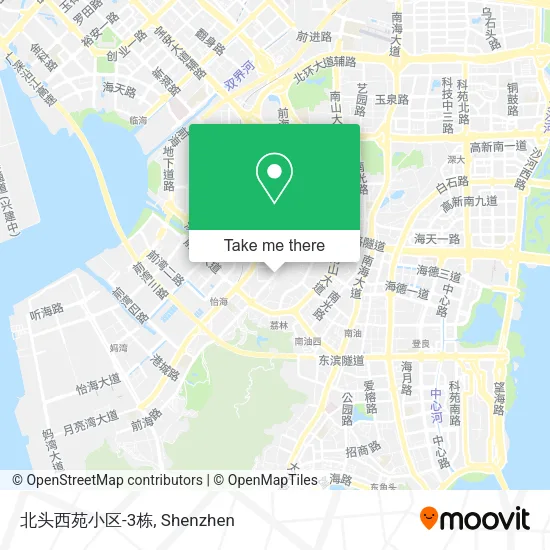 北头西苑小区-3栋 map