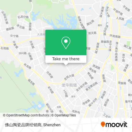 佛山陶瓷品牌经销商 map
