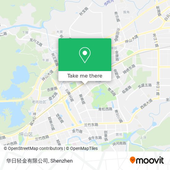 华日轻金有限公司 map