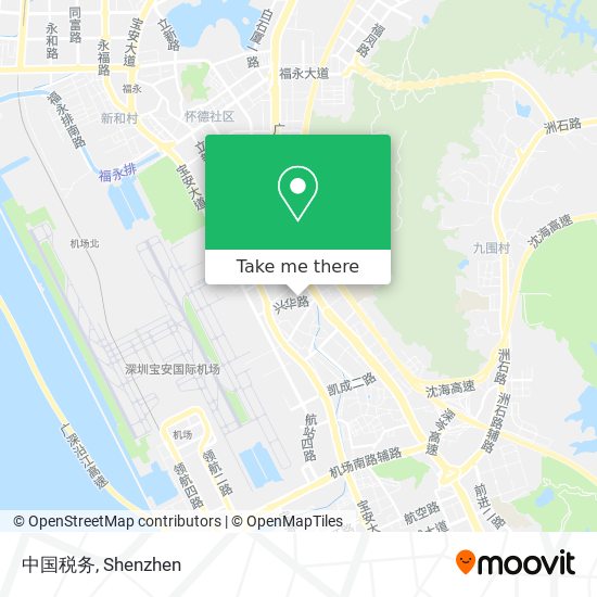 中国税务 map