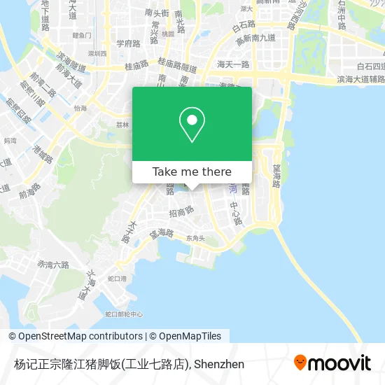 杨记正宗隆江猪脚饭(工业七路店) map