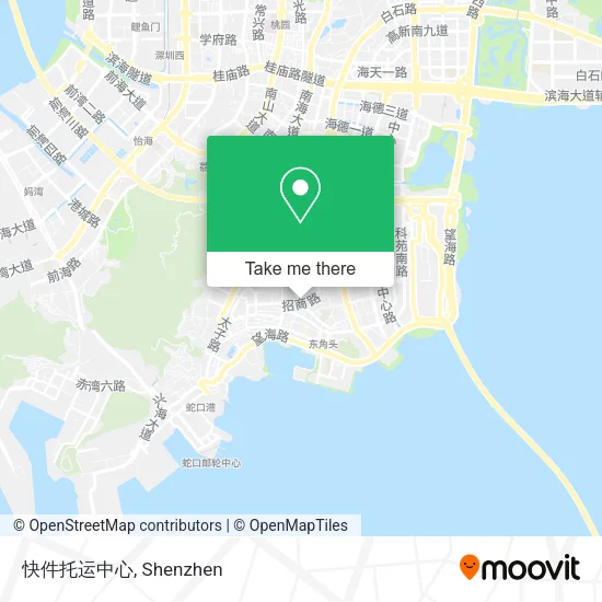 快件托运中心 map