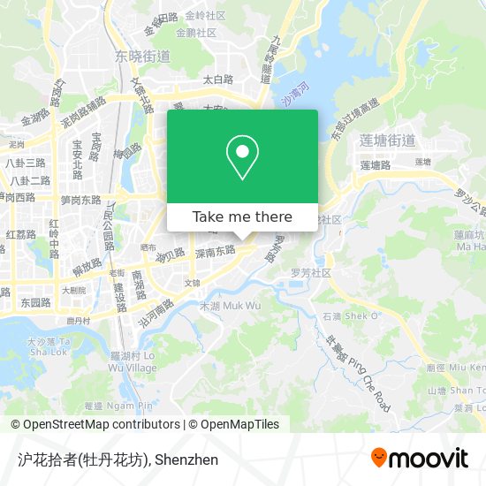 沪花拾者(牡丹花坊) map