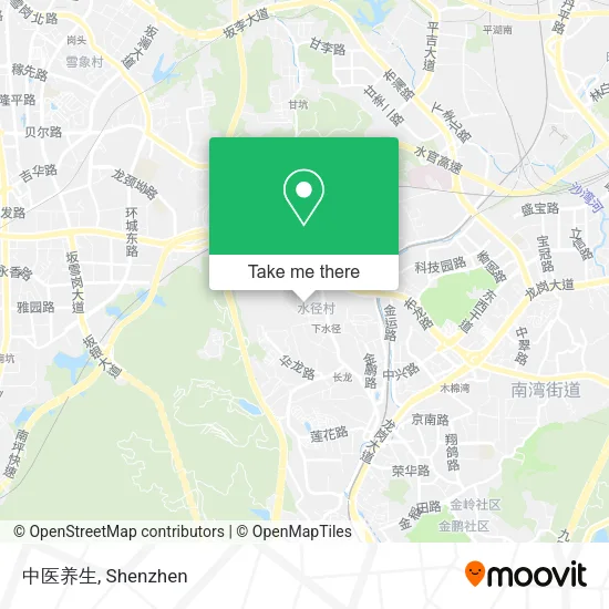 中医养生 map