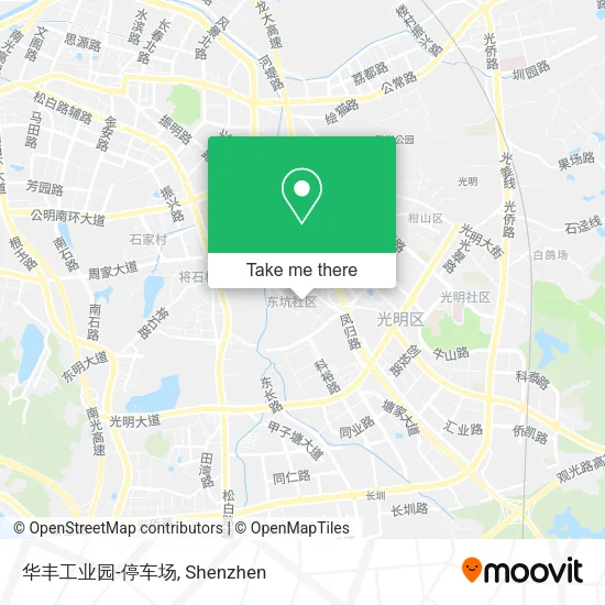 华丰工业园-停车场 map