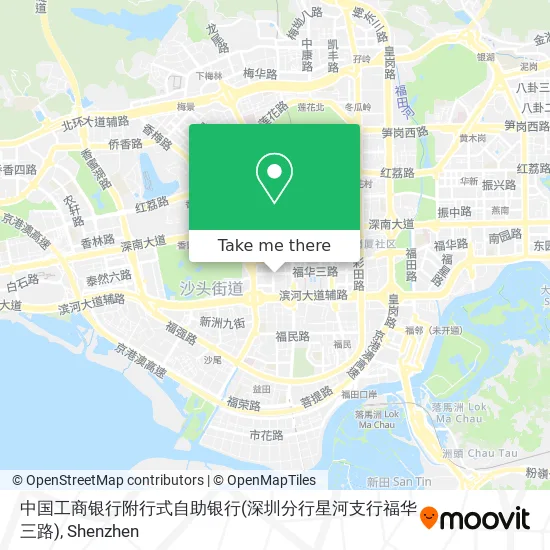 中国工商银行附行式自助银行(深圳分行星河支行福华三路) map