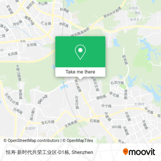 恒寿·新时代共荣工业区-D1栋 map