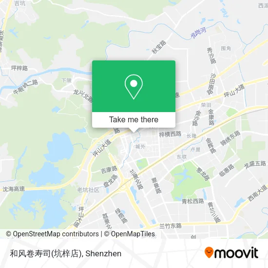 和风卷寿司(坑梓店) map