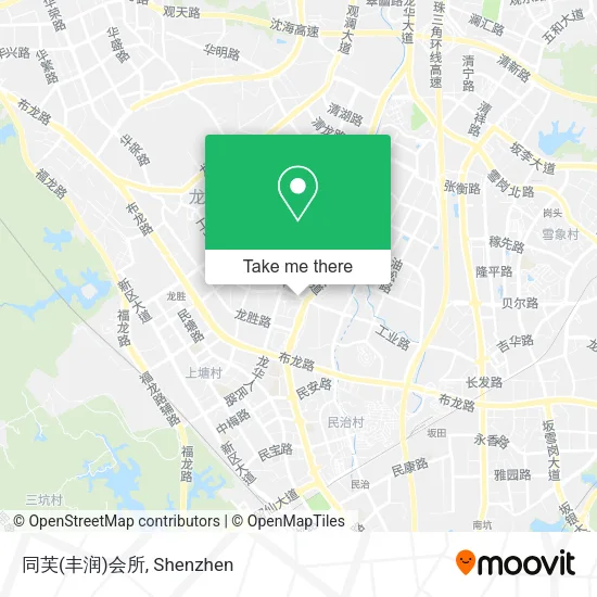 同芙(丰润)会所 map