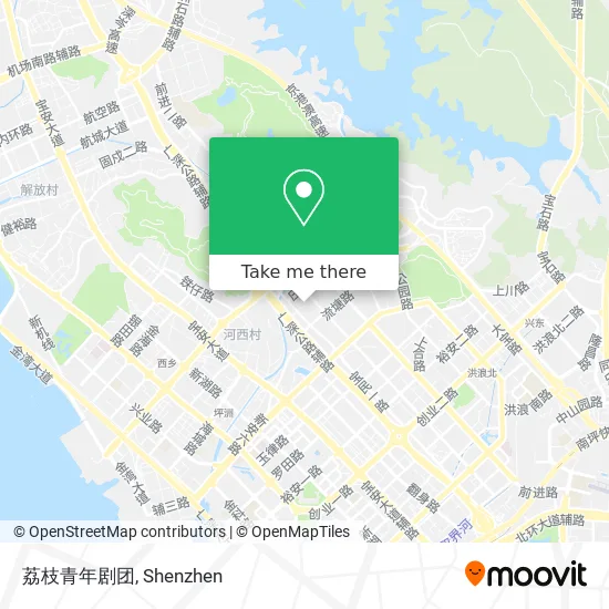荔枝青年剧团 map