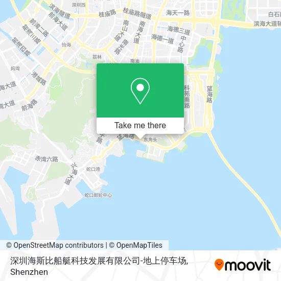 深圳海斯比船艇科技发展有限公司-地上停车场 map
