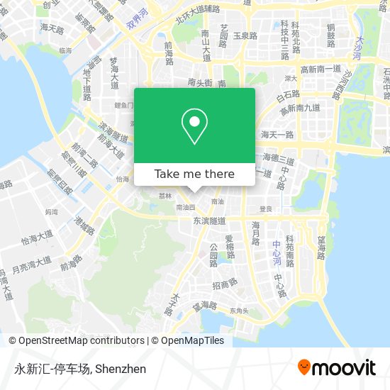 永新汇-停车场 map