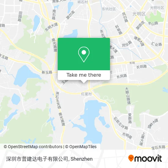 深圳市普建达电子有限公司 map
