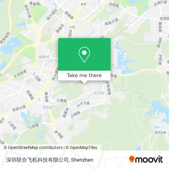 深圳联合飞机科技有限公司 map