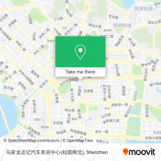 马家龙达记汽车美容中心(桂圆阁北) map