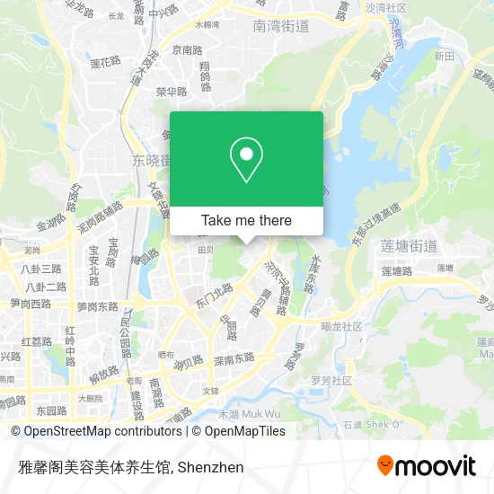 雅馨阁美容美体养生馆 map
