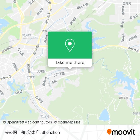 vivo网上价.实体店 map