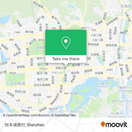 恒丰成商行 map