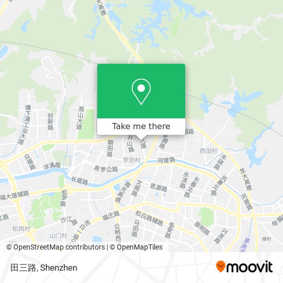 田三路 map