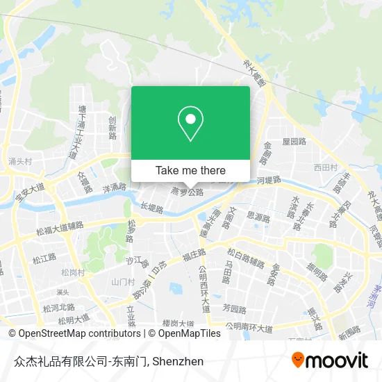 众杰礼品有限公司-东南门 map