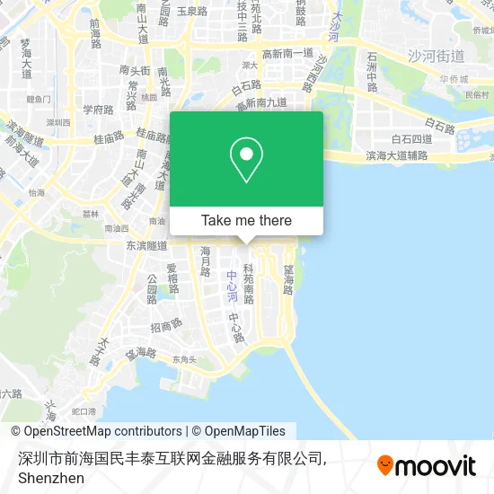 深圳市前海国民丰泰互联网金融服务有限公司 map