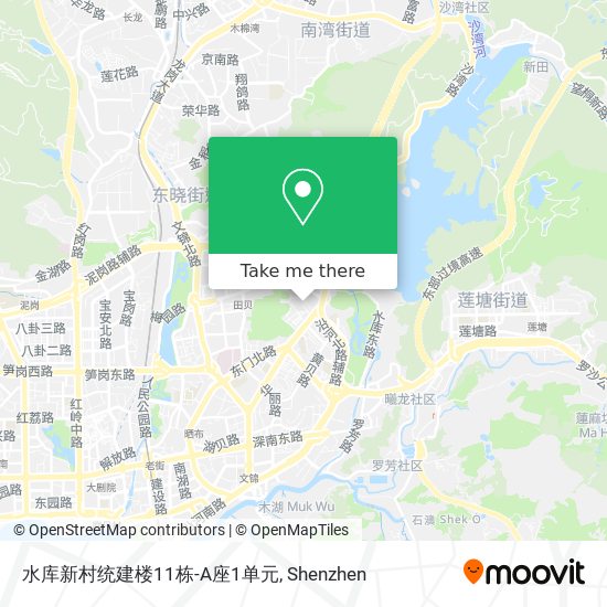 水库新村统建楼11栋-A座1单元 map
