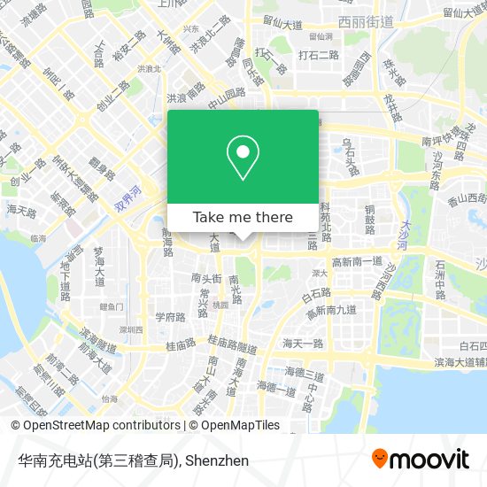 华南充电站(第三稽查局) map