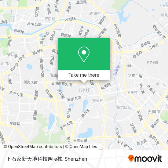 下石家新天地科技园-e栋 map